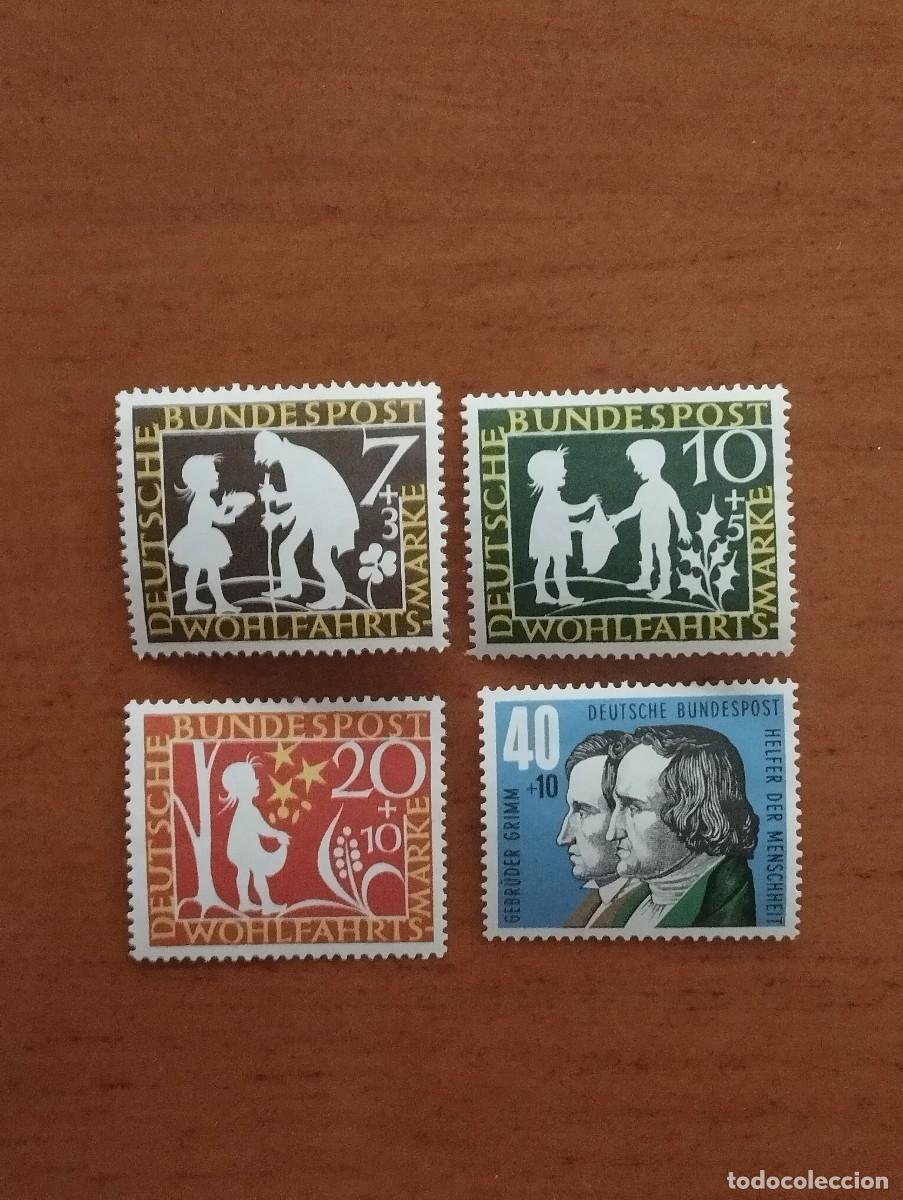 Sellos: 26.07/ Alemania Federal 1959 Serie completa en nuevo