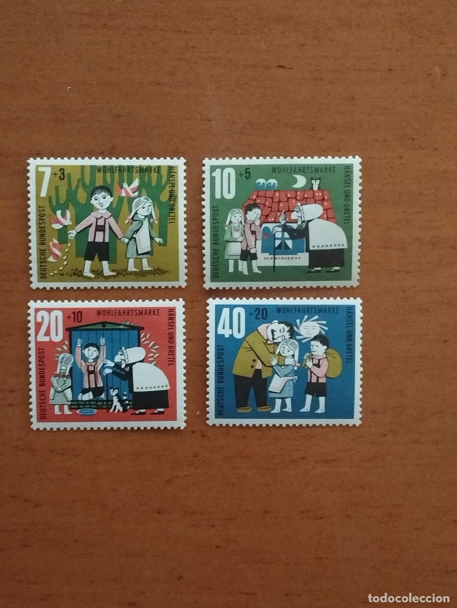Sellos: 26.07/ Alemania Federal 1961 Serie completa en nuevo