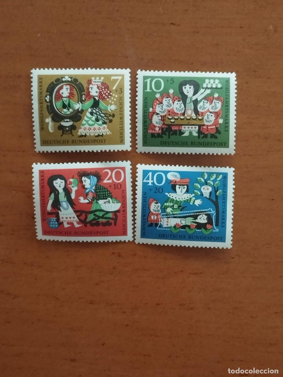 Sellos: 26.07/ Alemania Federal 1962 Serie completa en nuevo