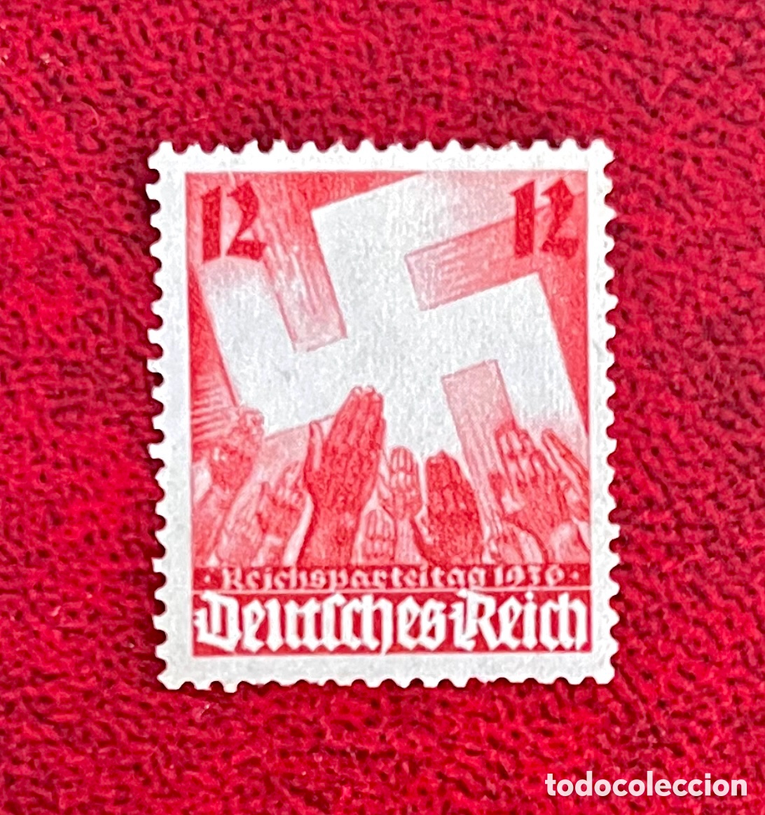Sellos: Sello Alemania 1936 Congreso Nuremberg