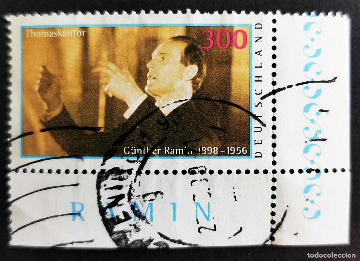 Sellos: Sello Alemania R. Federal 1998, Gunther Ramin (1898-1956) , 300 Pf. Michel: DE 2020