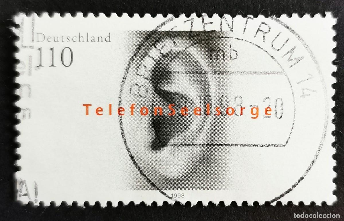 Sellos: Sello Alemania R. Federal 1998, Oreja , 110 Pf. Michel: DE 2021