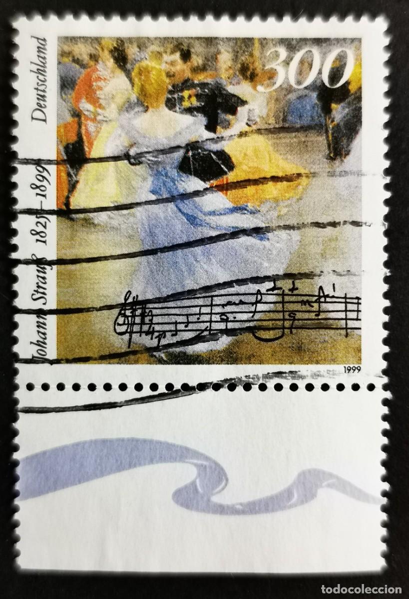 Sellos: Sello Alemania R. Federal 1999, Baile Palacio Imperial Hofburg de Viena', 300 Pf. Michel: DE 2061