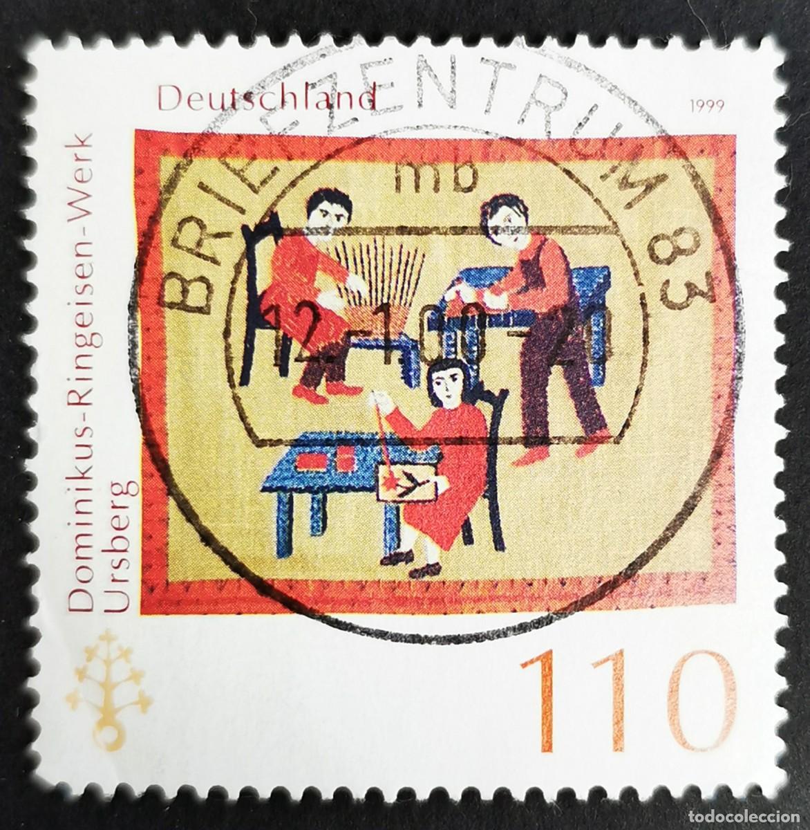 Sellos: Sello Alemania R. Federal 1999, 115&ordm; Aniversario del Instituto Dominikus-Ri, 110 Pf. Michel: DE 2065