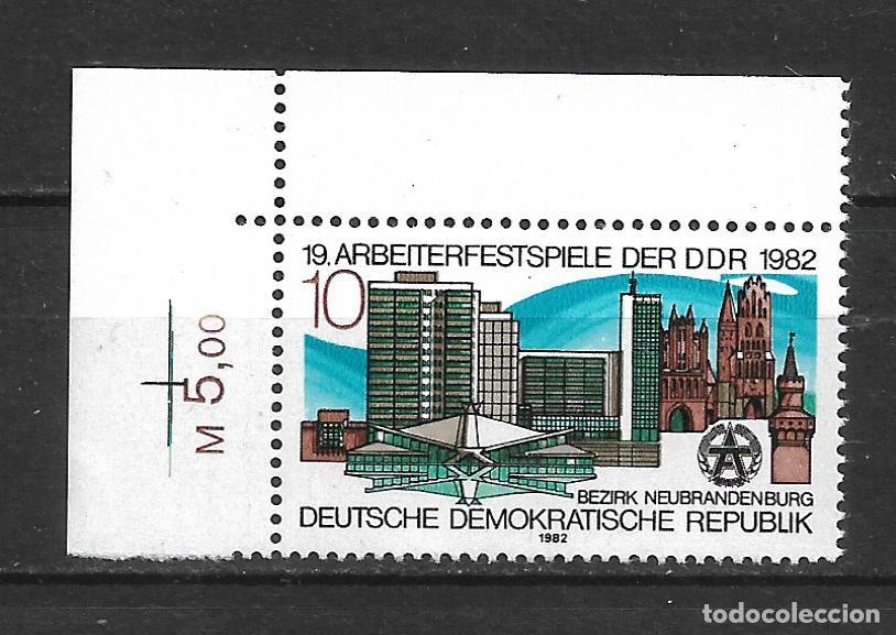 Sellos: alemania ddr 1982 michel 2706 DV ** mnh - 1/19