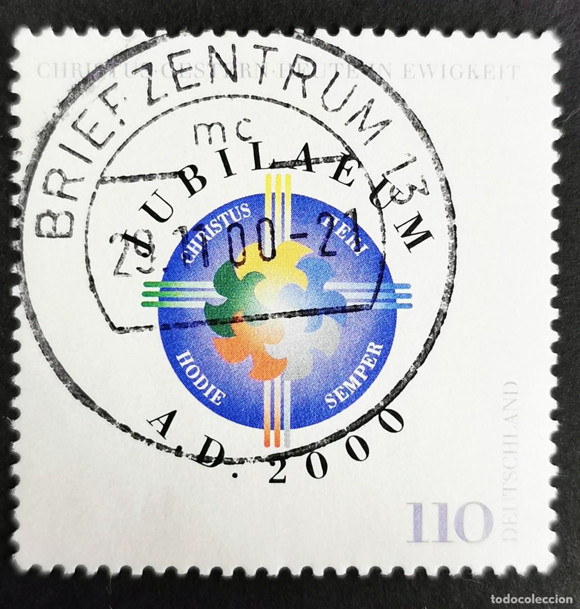 Sellos: Sello Alemania R. Federal 2000, A&ntilde;o Santo 2000, 110 Pf. Michel: DE 2087
