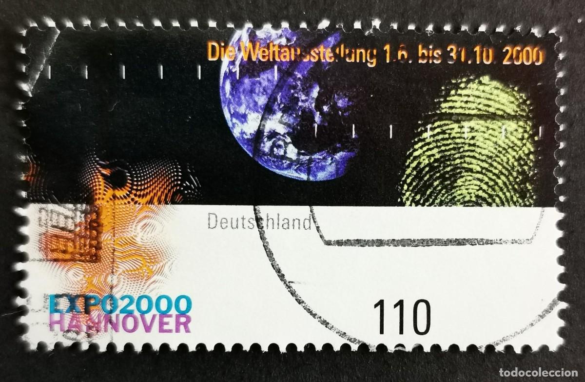 Sellos: Sello Alemania R. Federal 2000, Exposici&oacute;n Universal EXPO 2000, Hannover , 110 Pf. Michel: DE 2130