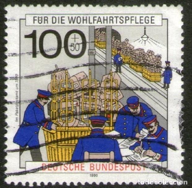 Sellos: SELLO USADO DE ALEMANIA FEDERAL YVERT N&ordm; 1308
