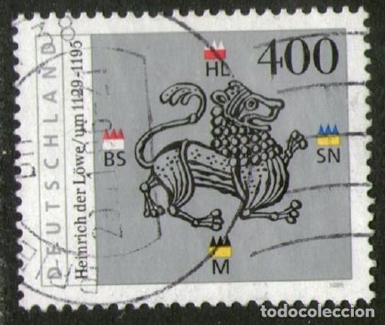 Sellos: SELLO USADO DE ALEMANIA FEDERAL YVERT N&ordm; 1637