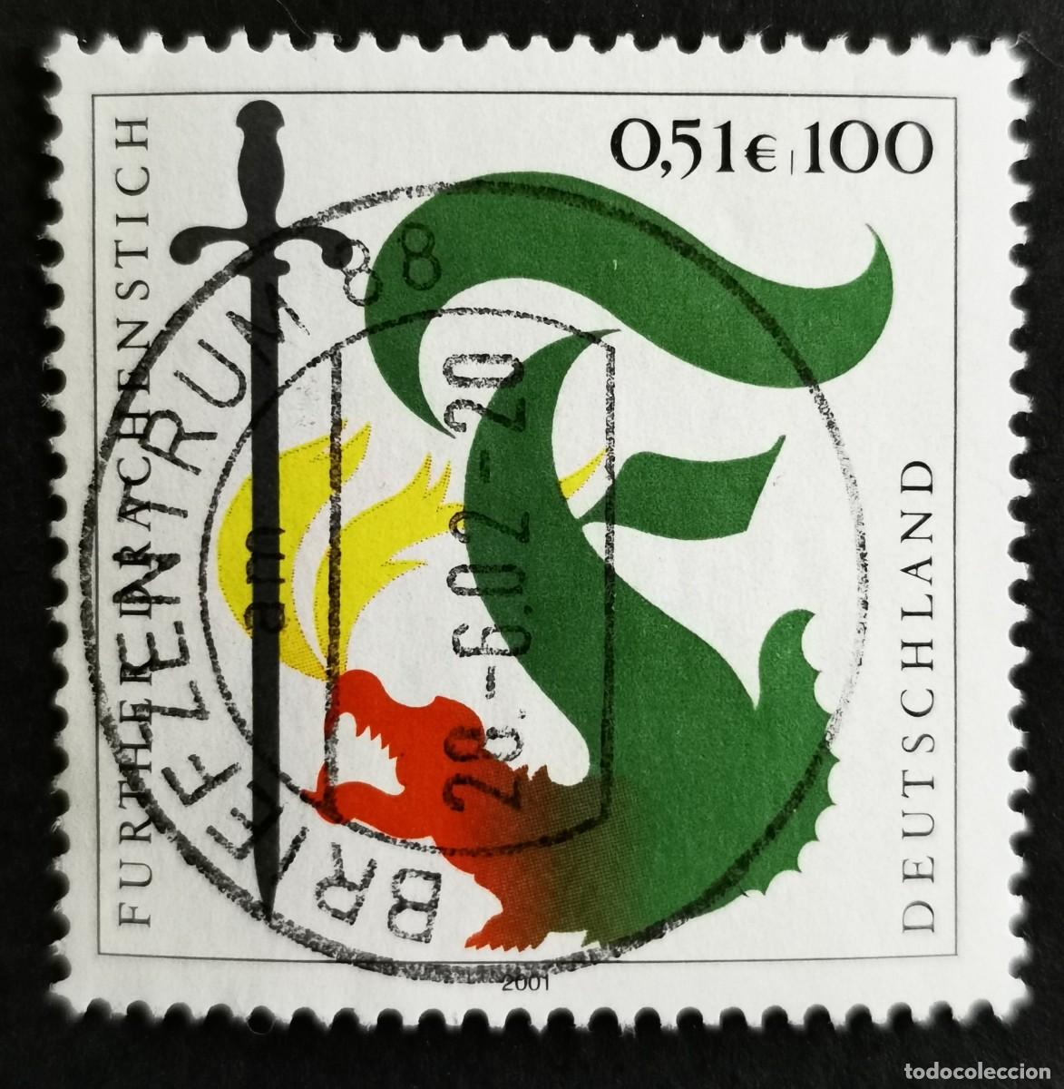 Sellos: Sello Alemania R. Federal 2001, Tradiciones, 100 Pf. Michel: DE 2207
