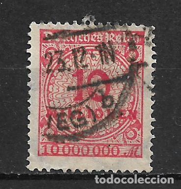 Sellos: ALEMANIA REICH 1923 MICHEL 318 usado 2&euro; - 10/6