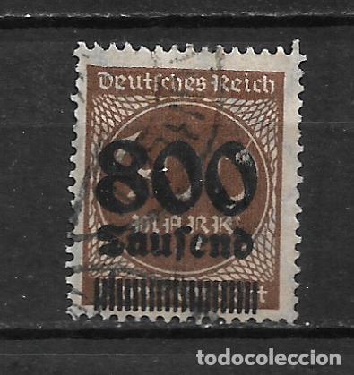 Sellos: alemania reich 1923 michel 305 A usado 16&euro;- 2/29