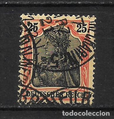 Sellos: alemania reich 1905 - 1915 michel 88 usado - 33/6