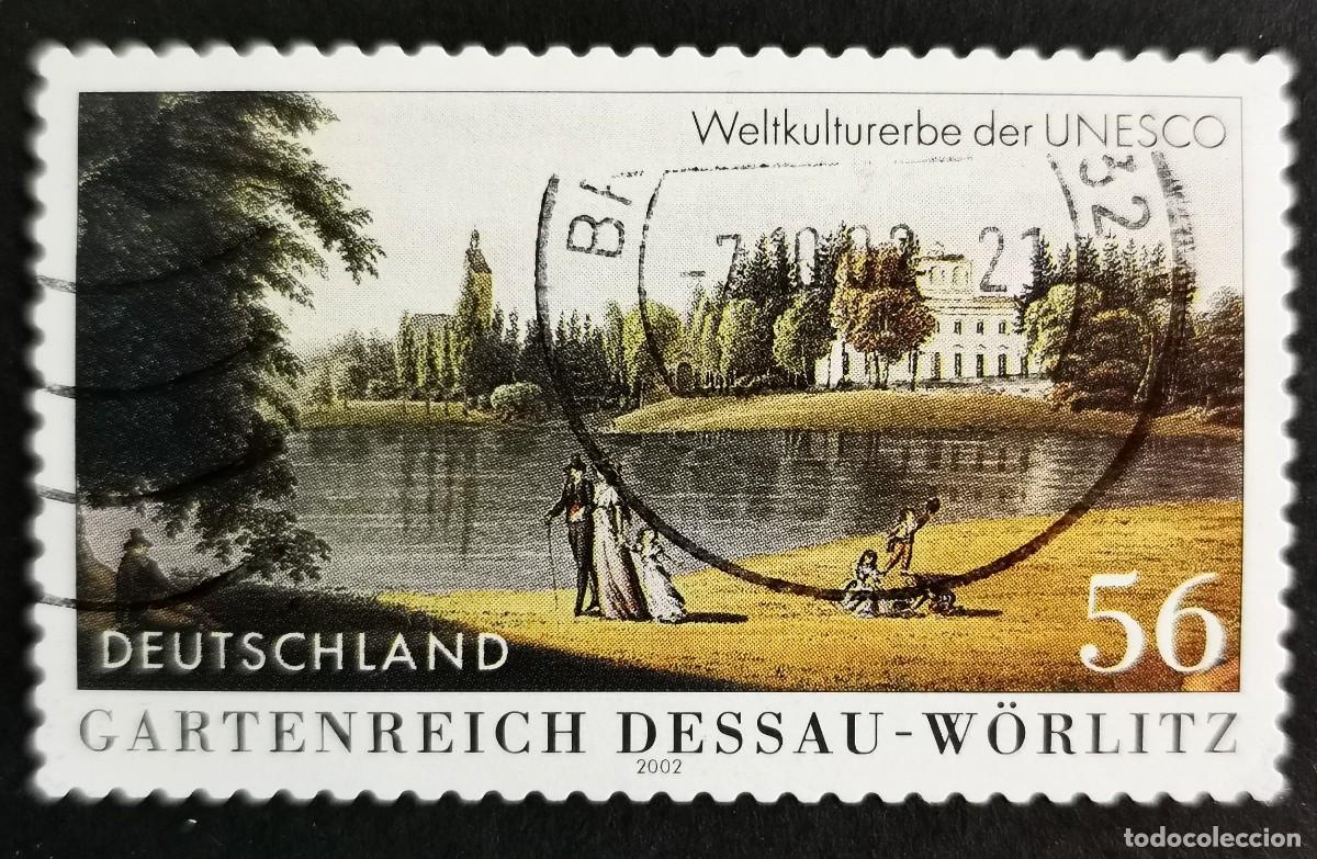 Sellos: Sello Alemania R. Federal 2002, Jardines de Dessau-W&ouml;rlitz, 56 ct Michel: DE 2253