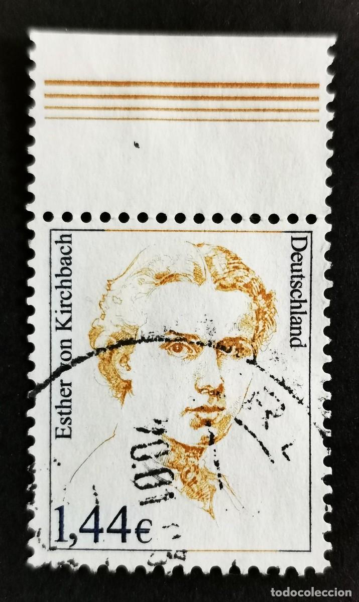 Sellos: Sello Alemania R. Federal 2002, Mujeres alemanas: Esther von Kirchbach , 1,44 &euro; Michel: DE 2297
