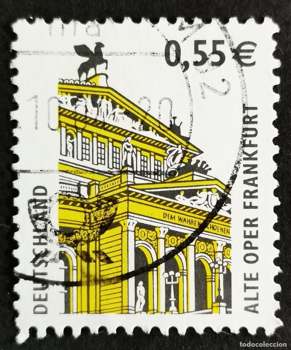Sellos: Sello Alemania R. Federal 2002, Antigua &Oacute;pera, Fr&aacute;ncfort, 0,55 &euro; Michel: DE 2300AI