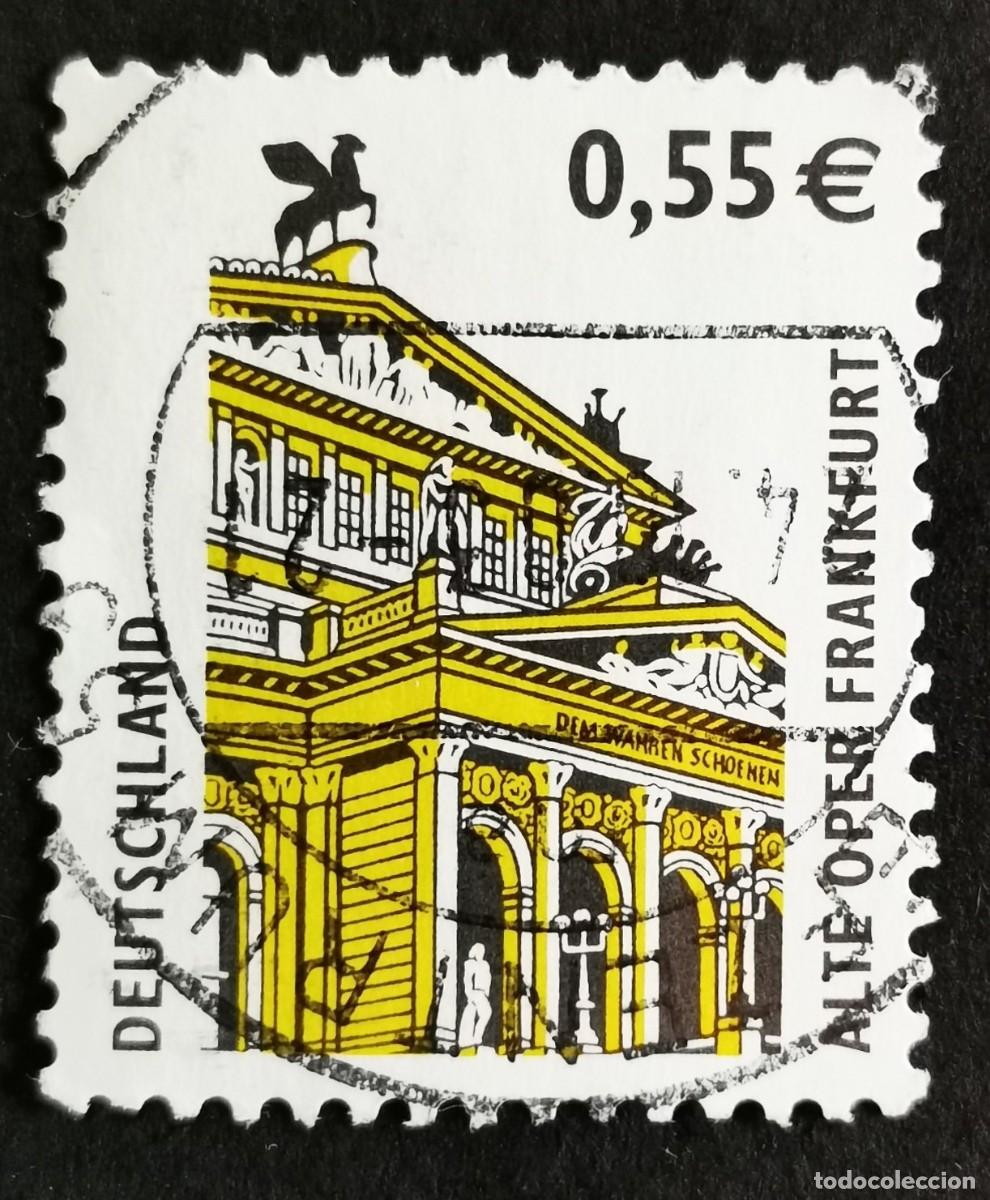 Sellos: Sello Alemania R. Federal 2002, Antigua &Oacute;pera, Fr&aacute;ncfort, 0,55 &euro; Michel: DE 2300AI