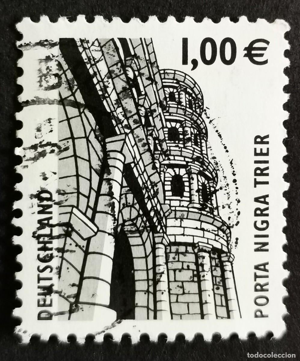 Sellos: Sello Alemania R. Federal 2002, Porta Nigra, Trier, 1,00 &euro; Michel: DE 2301AI