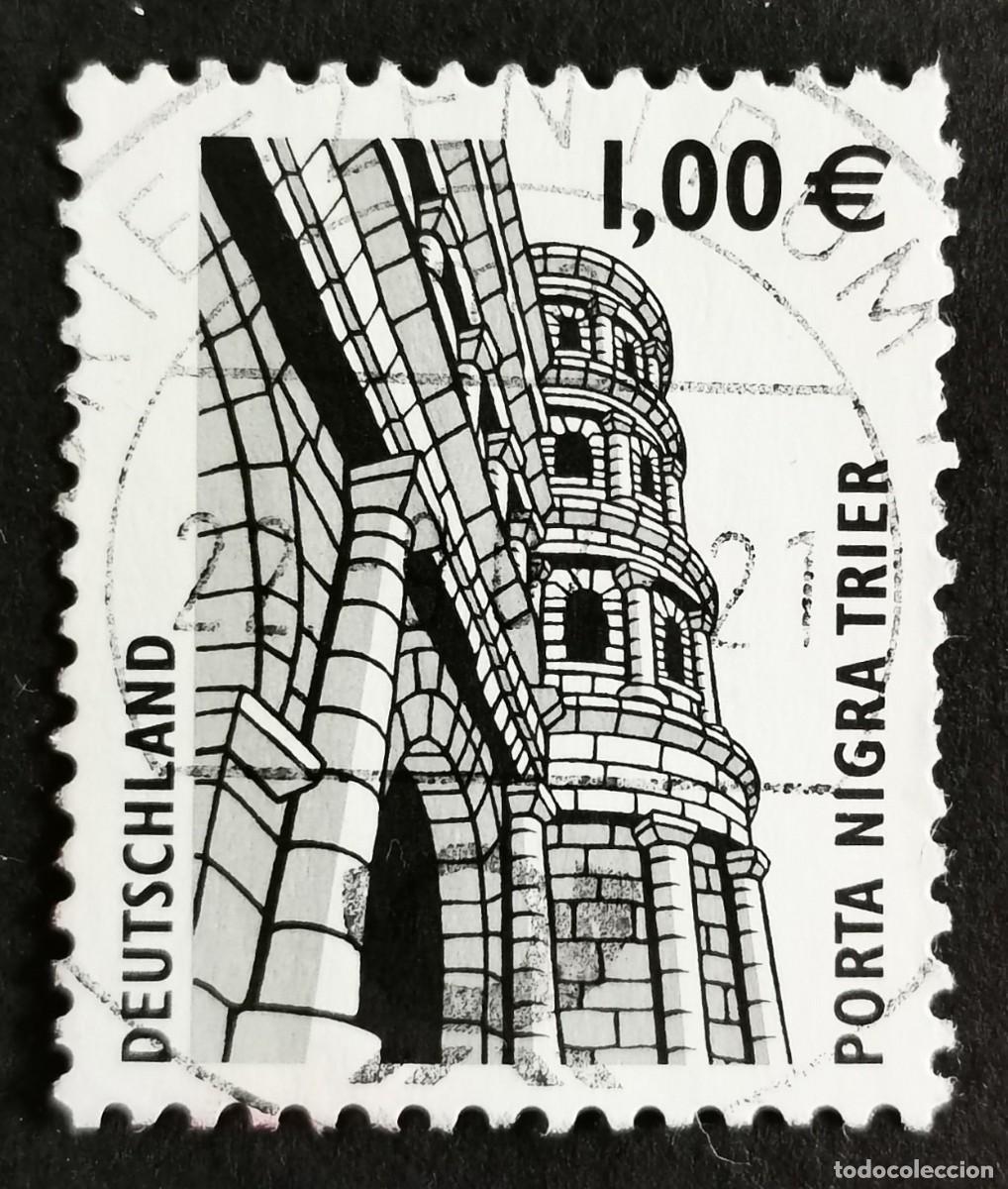 Sellos: Sello Alemania R. Federal 2002, Porta Nigra, Trier, 1,00 &euro; Michel: DE 2301AI