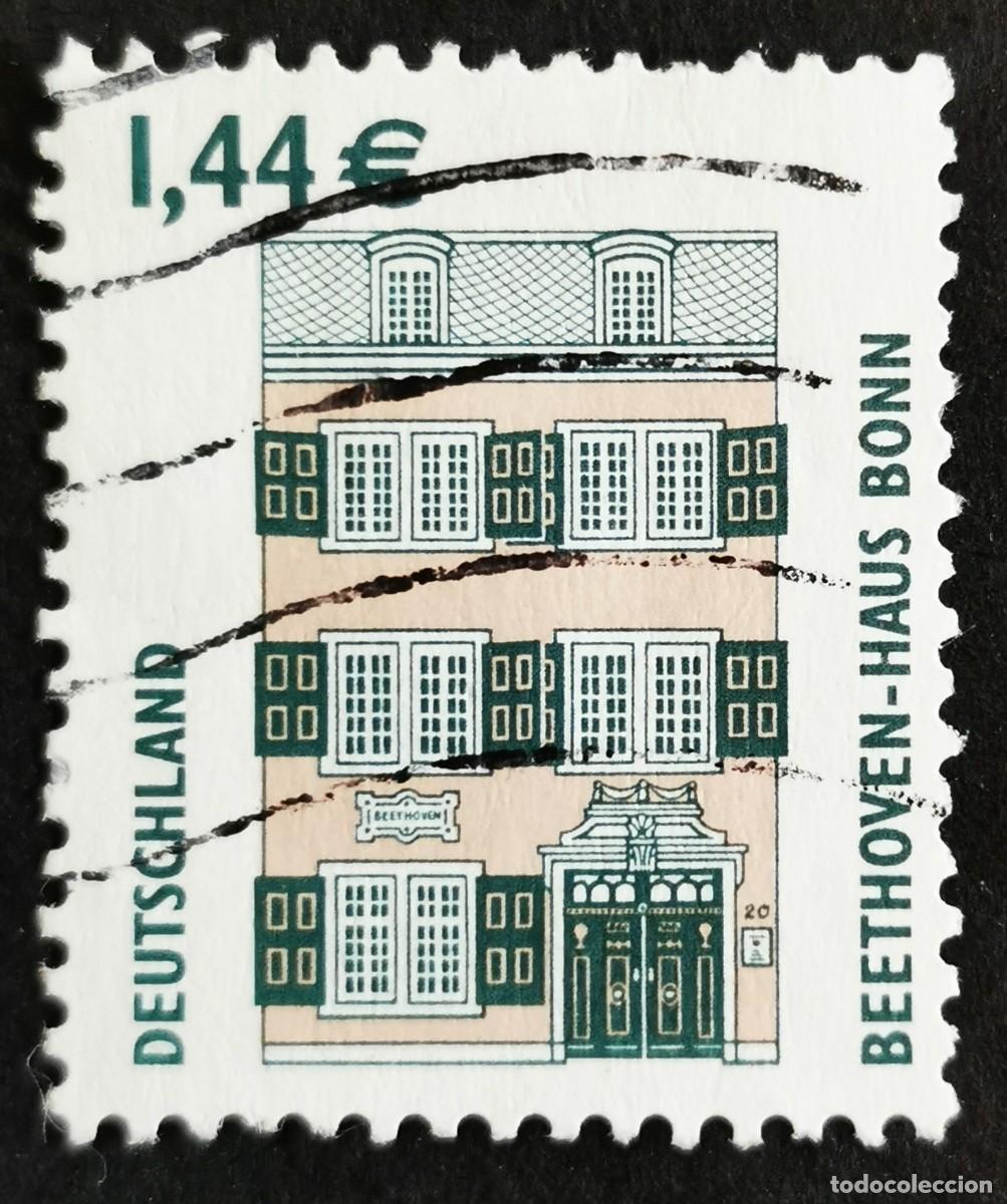 Sellos: Sello Alemania R. Federal 2003, Casa de Beethoven, Bonn, 1,44 &euro; Michel: DE 2306AI