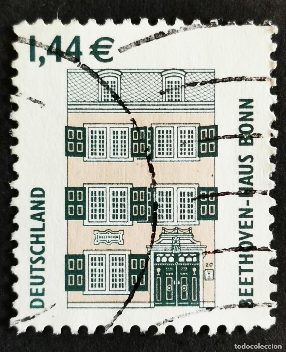 Sellos: Sello Alemania R. Federal 2003, Casa de Beethoven, Bonn, 1,44 &euro; Michel: DE 2306AI