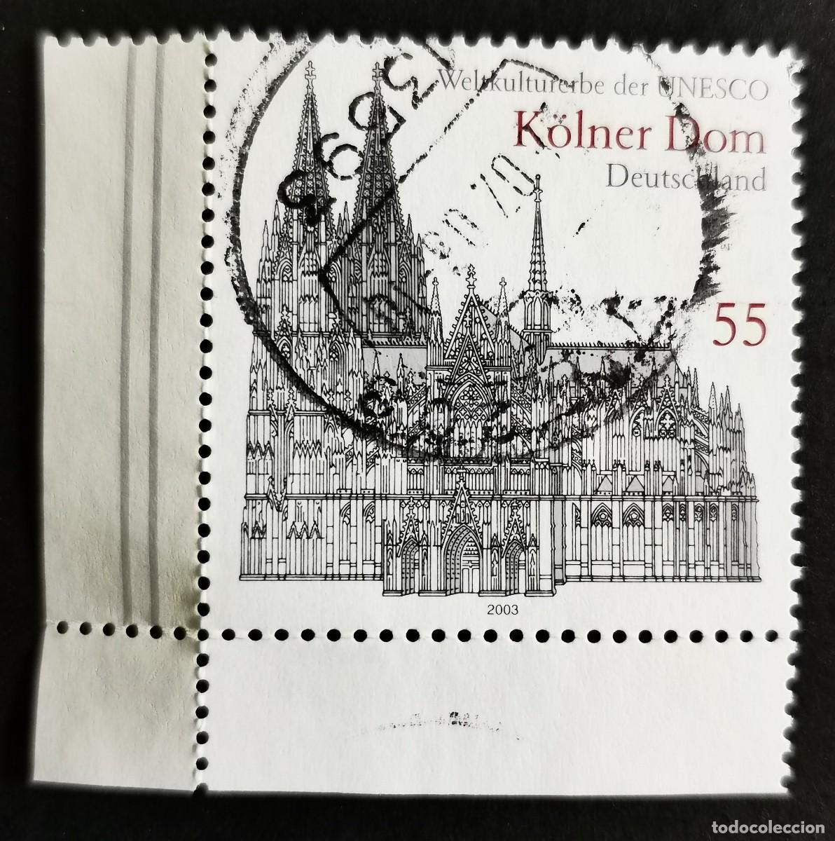 Sellos: Sello Alemania R. Federal 2003, Catedral de Colonia, 55 ct Michel: DE 2329