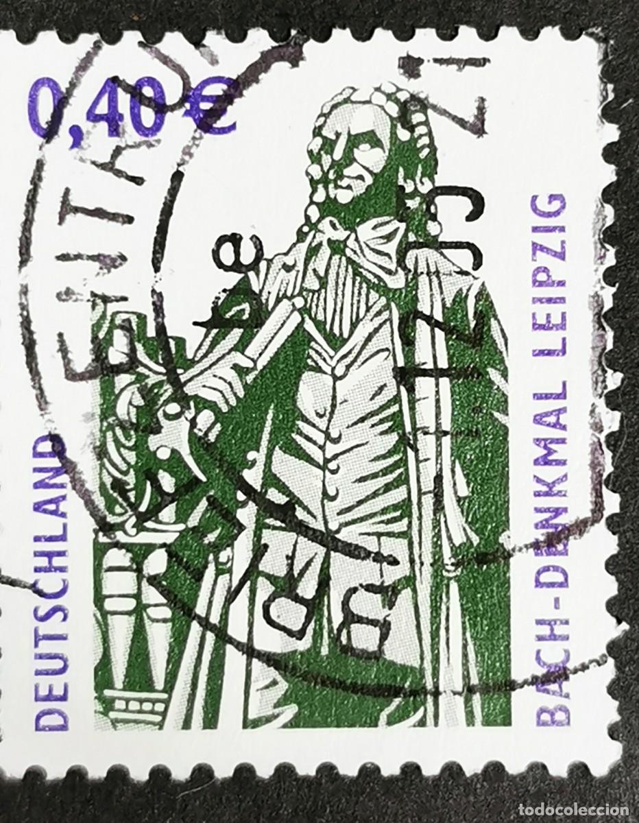 Sellos: Sello Alemania R.Federal 2004, Monumento a Bach en Leipzig, 0,40 &euro; Michel: DE 2375