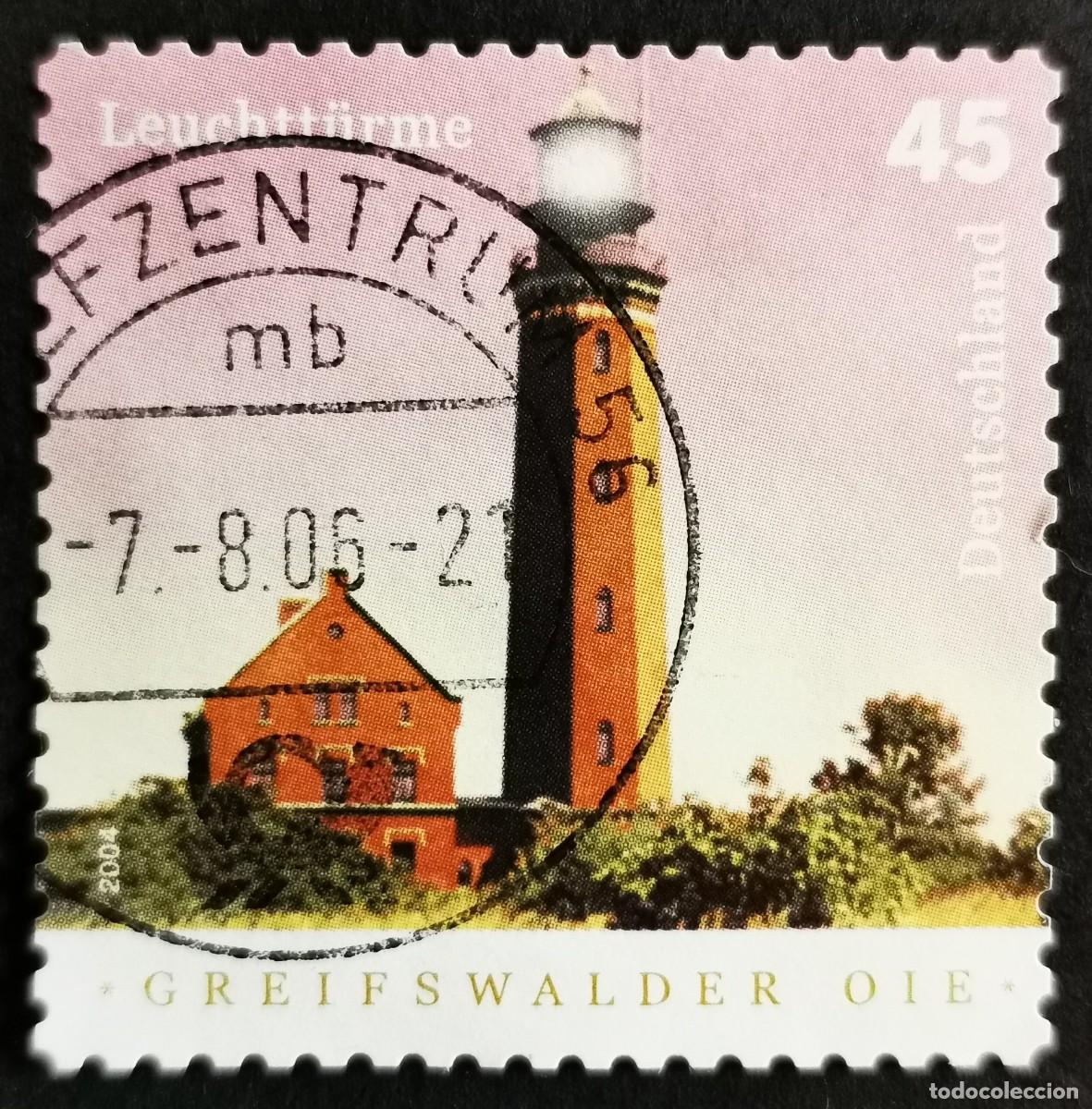 Sellos: Sello Alemania R.Federal 2004, Faros 2004: Greifswalder Oie, 45 ct Michel: DE 2409