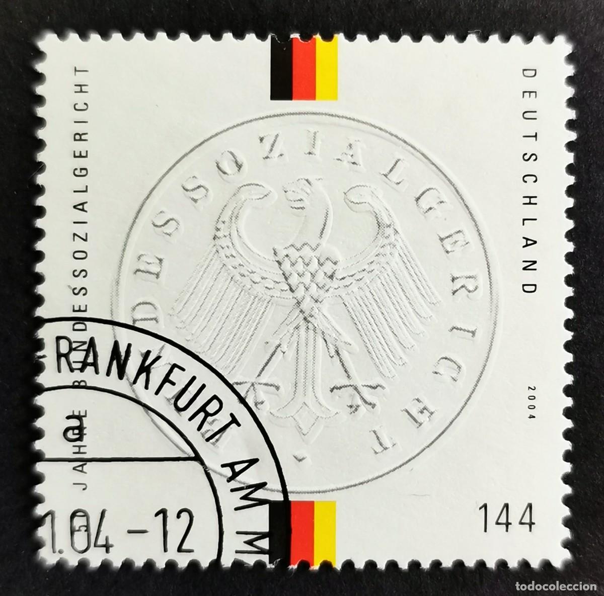 Sellos: Sello Alemania R.Federal 2004, Tribunal Social Federal, 144 ct Michel: DE 2422