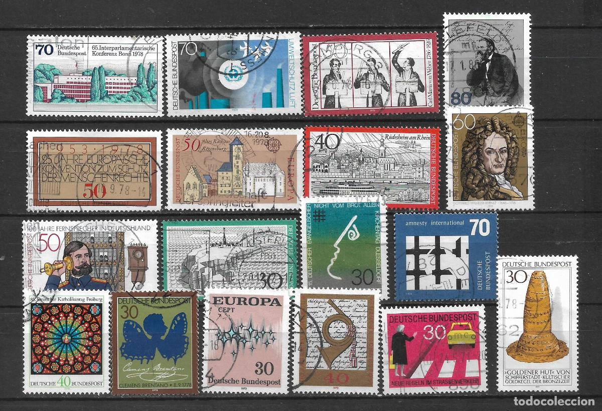 Sellos: alemania lote 18 sellos usados - 8/32