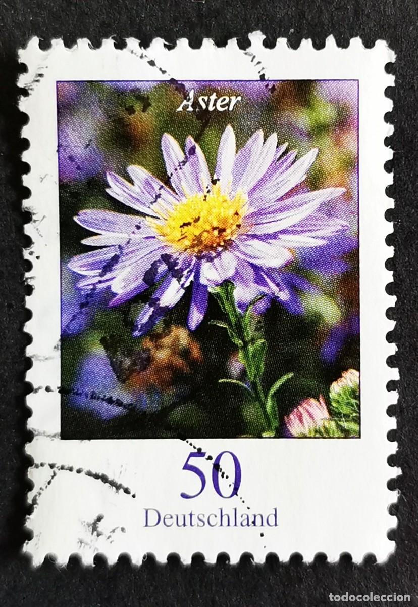 Sellos: Sello Alemania R.Federal 2005, Flores definitivas: Aster de oto&ntilde;o, 50 ct Michel: DE 2463