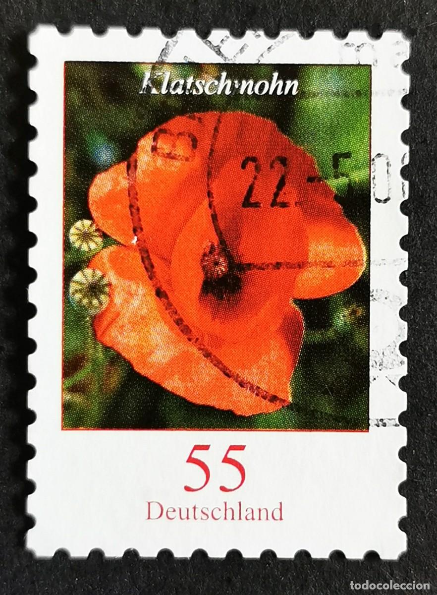 Sellos: Sello Alemania R.Federal 2005, Flores definitivas: Amapola, 55 ct Michel: DE 2477