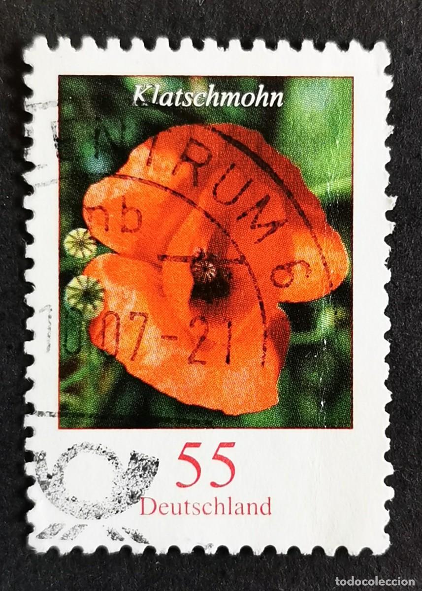 Sellos: Sello Alemania R.Federal 2005, Flores definitivas: Amapola, 55 ct Michel: DE 2472A