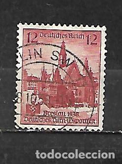 Sellos: 1938: XVI Competici&oacute;n de gimnasia deportiva - Hotel de Breslau (usado)