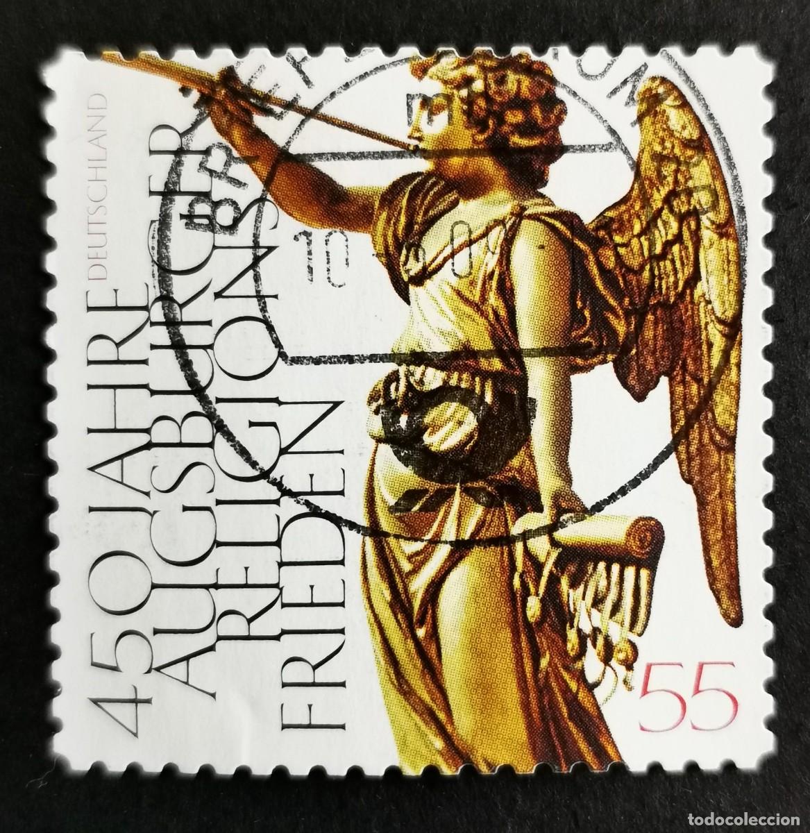 Sellos: Sello Alemania R.Federal 2005, 450&ordm; aniversario de la Confesi&oacute;n de Augsburgo, 55 ct Michel: DE 2488