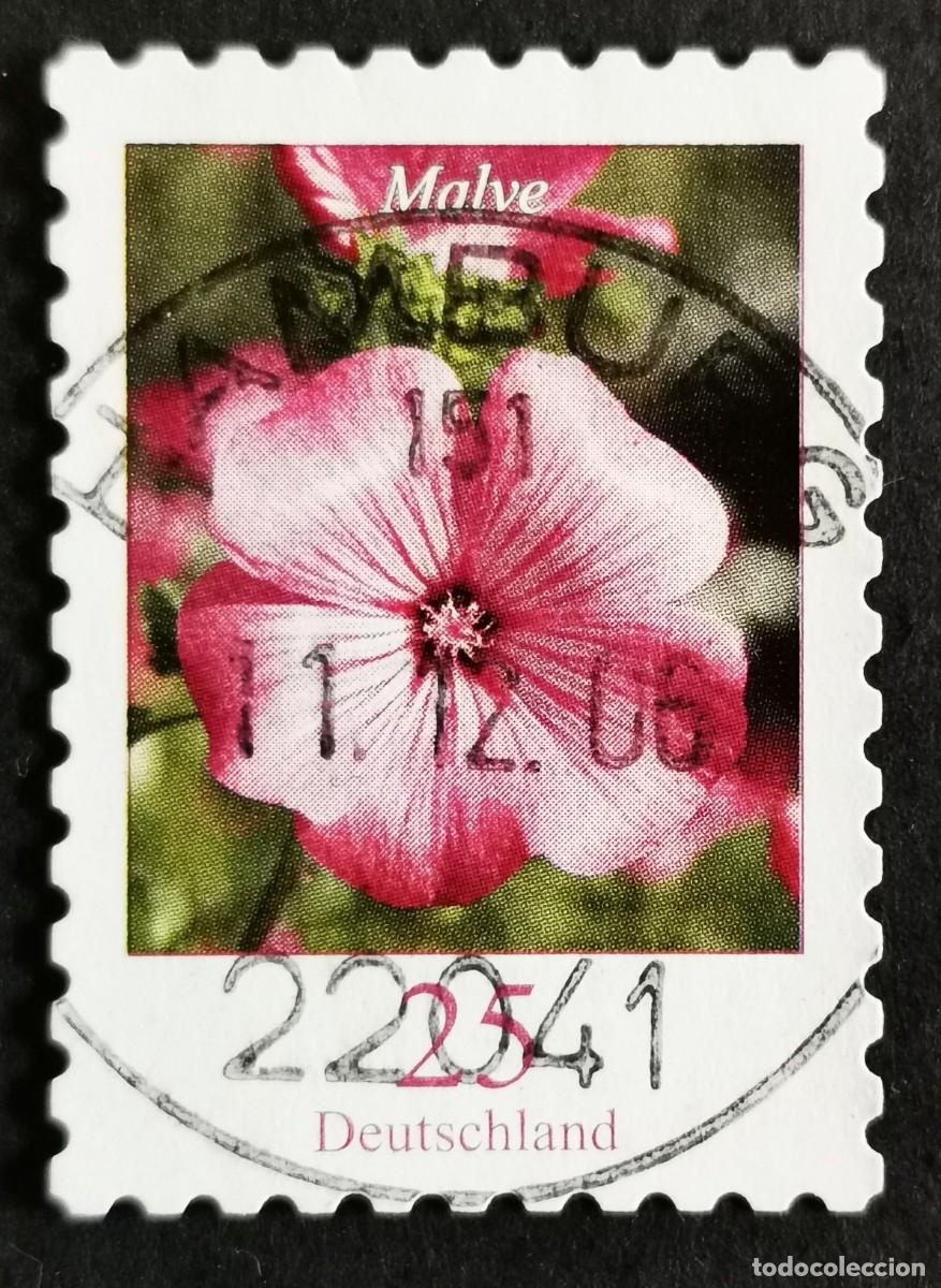 Sellos: Sello Alemania R.Federal 2005, Flores definitivas: Malva , 25 ct Michel: DE 2462