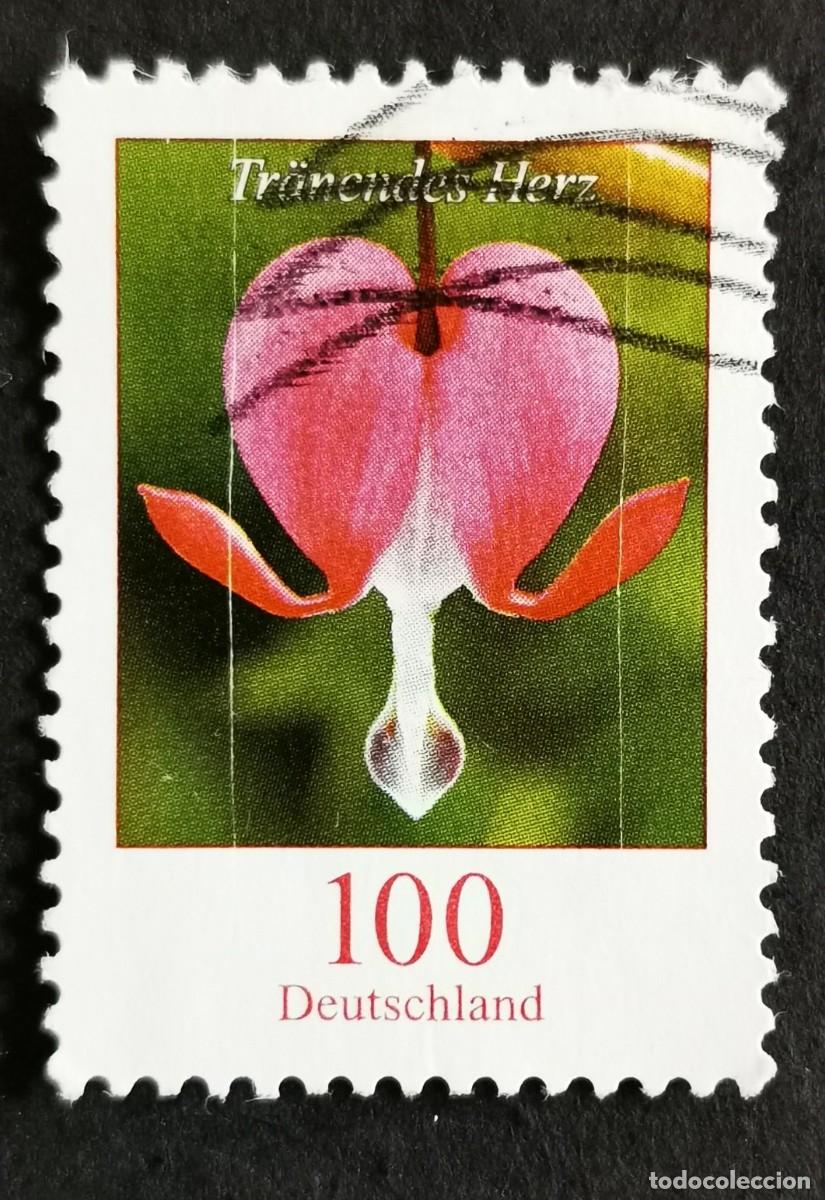 Sellos: Sello Alemania R.Federal 2006, Flores definitivas: Coraz&oacute;n sangrante , 100 ct Michel: DE 2547