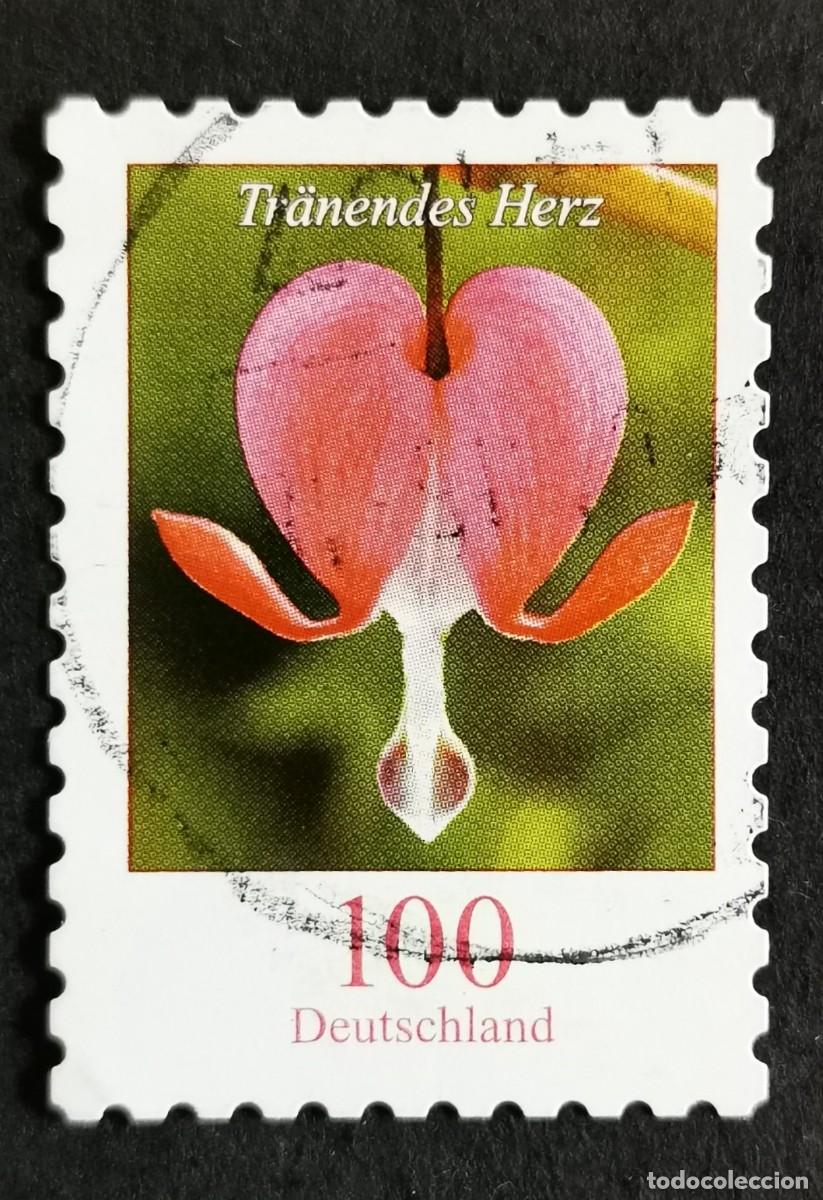 Sellos: Sello Alemania R.Federal 2013, Flores definitivas: Coraz&oacute;n sangrante , 100 ct Michel: DE 3034