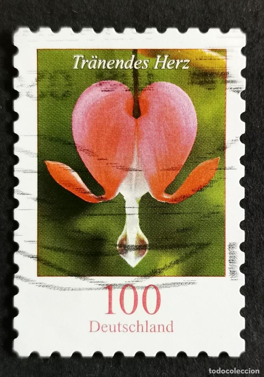 Sellos: Sello Alemania R.Federal 2013, Flores definitivas: Coraz&oacute;n sangrante , 100 ct Michel: DE 3034
