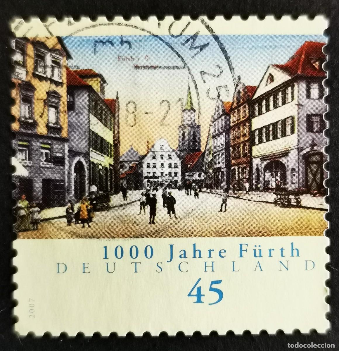 Sellos: Sello Alemania R.Federal 2007, Cuarto Milenario, 45 ct Michel: DE 2580