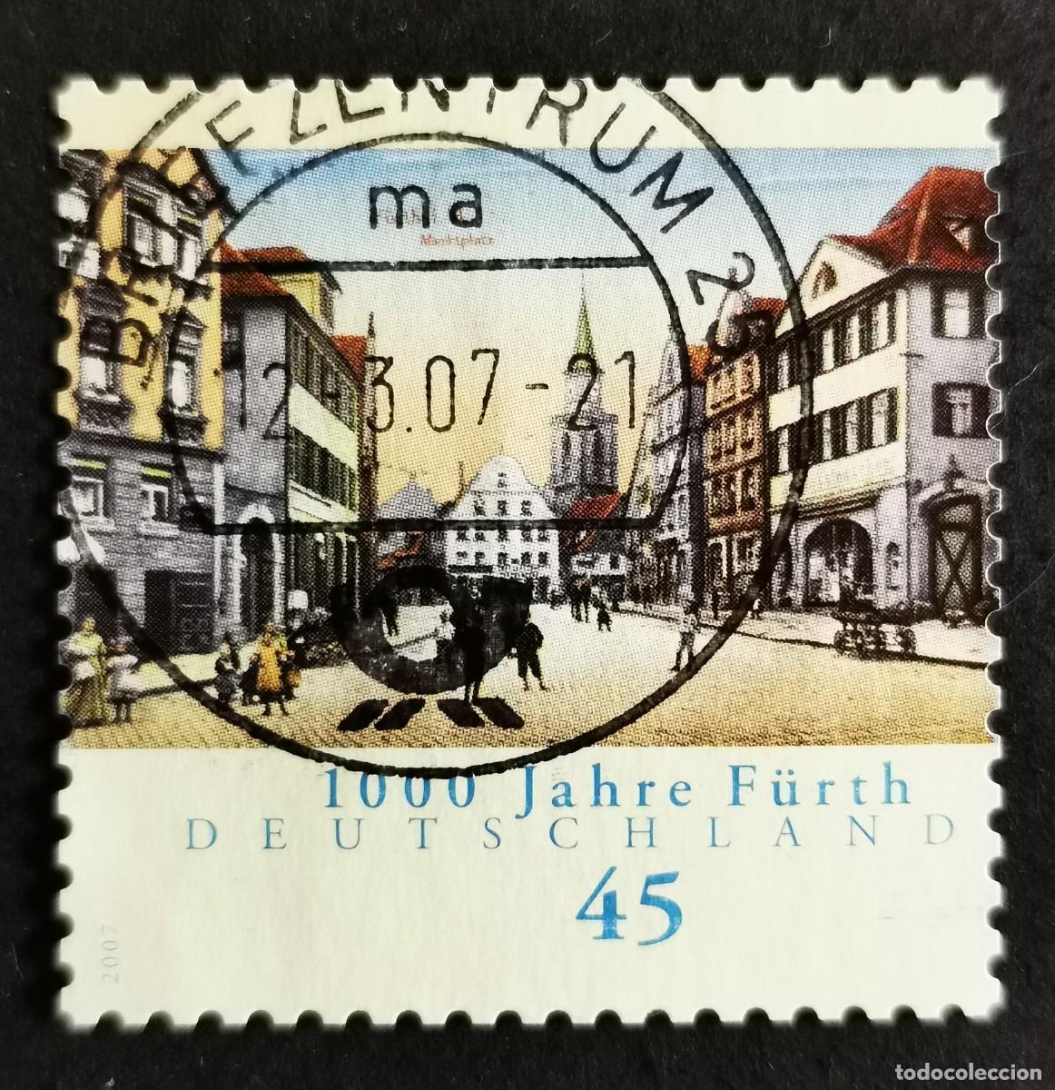 Sellos: Sello Alemania R.Federal 2007, Cuarto Milenario, 45 ct Michel: DE 2580