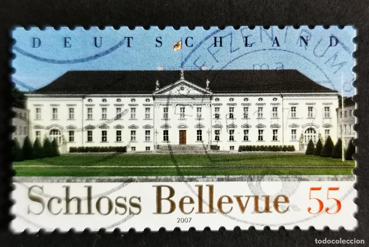 Sellos: Sello Alemania R.Federal 2007, Castillo de Bellevue, Berl&iacute;n, 55 ct Michel: DE 2601