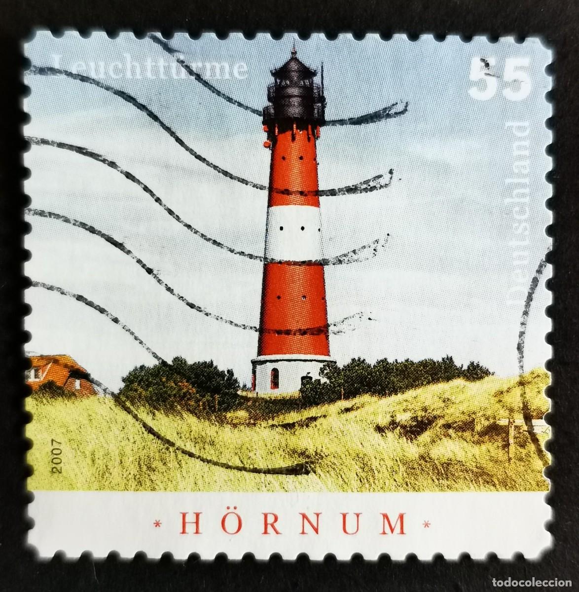 Sellos: Sello Alemania R.Federal 2007, Faros 2007: H&ouml;rnum, Sylt , 55 ct Michel: DE 2613