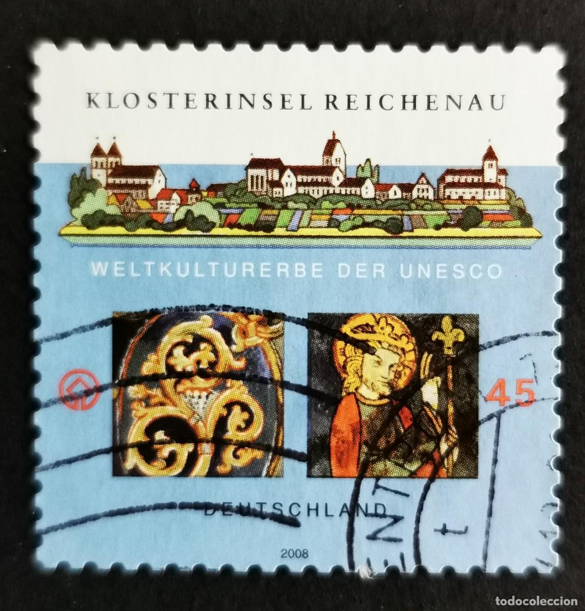 Sellos: Sello Alemania R.Federal 2008, Isla mon&aacute;stica Reichenau (Patrimonio Humanida , 45 ct Michel: DE 2637