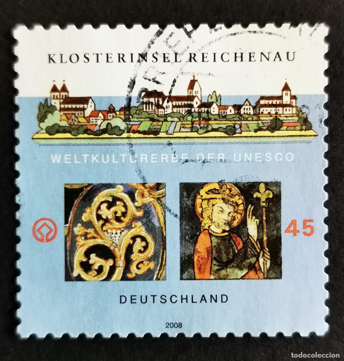 Sellos: Sello Alemania R.Federal 2008, Isla mon&aacute;stica Reichenau (Patrimonio Humanida , 45 ct Michel: DE 2637