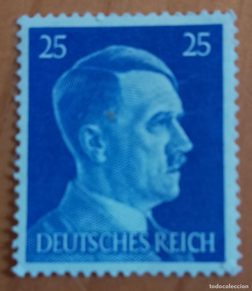 Sellos: V/F 25 - A&Ntilde;O 1941 - ADOLF HITLER - TERCER REICH