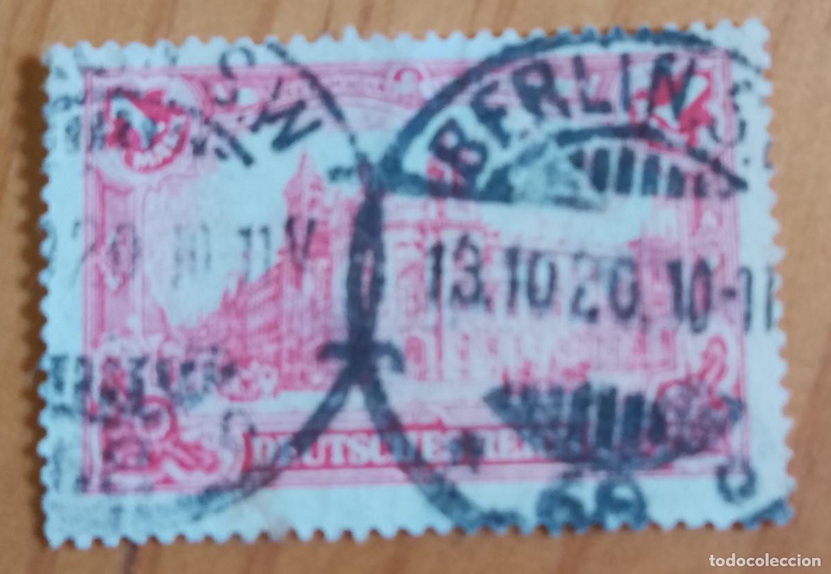 Sellos: V/F 1 MARK - DEUTSCHES REICH, A&Ntilde;O 1905 . MATASELLO IDENTIFICATIVO: 13.10.20 BERLIN