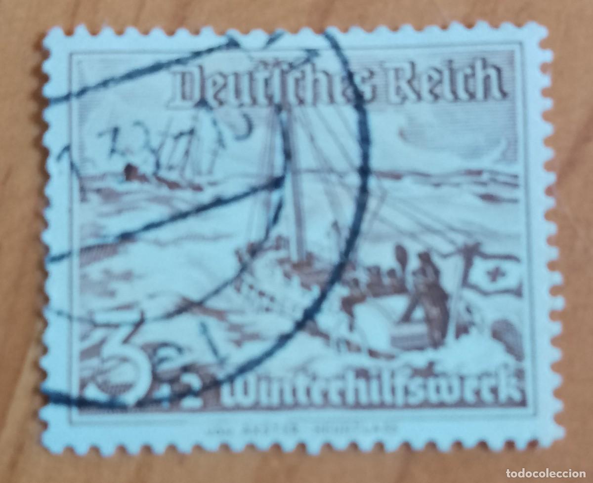 Sellos: V/F 3 + 2 - DEUTSCHES REICH - BARCOS