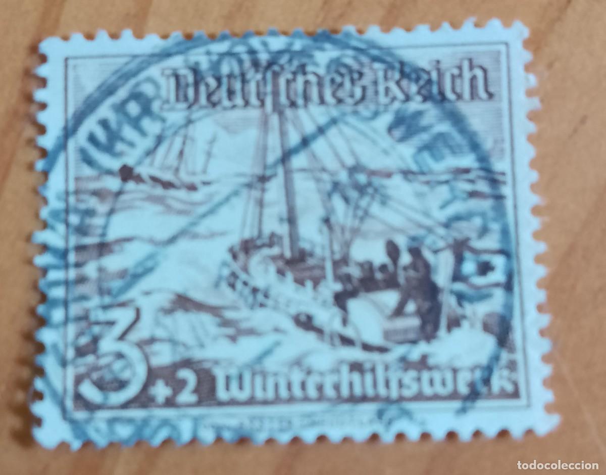 Sellos: V/F 3 + 2 - DEUTSCHES REICH - BARCOS