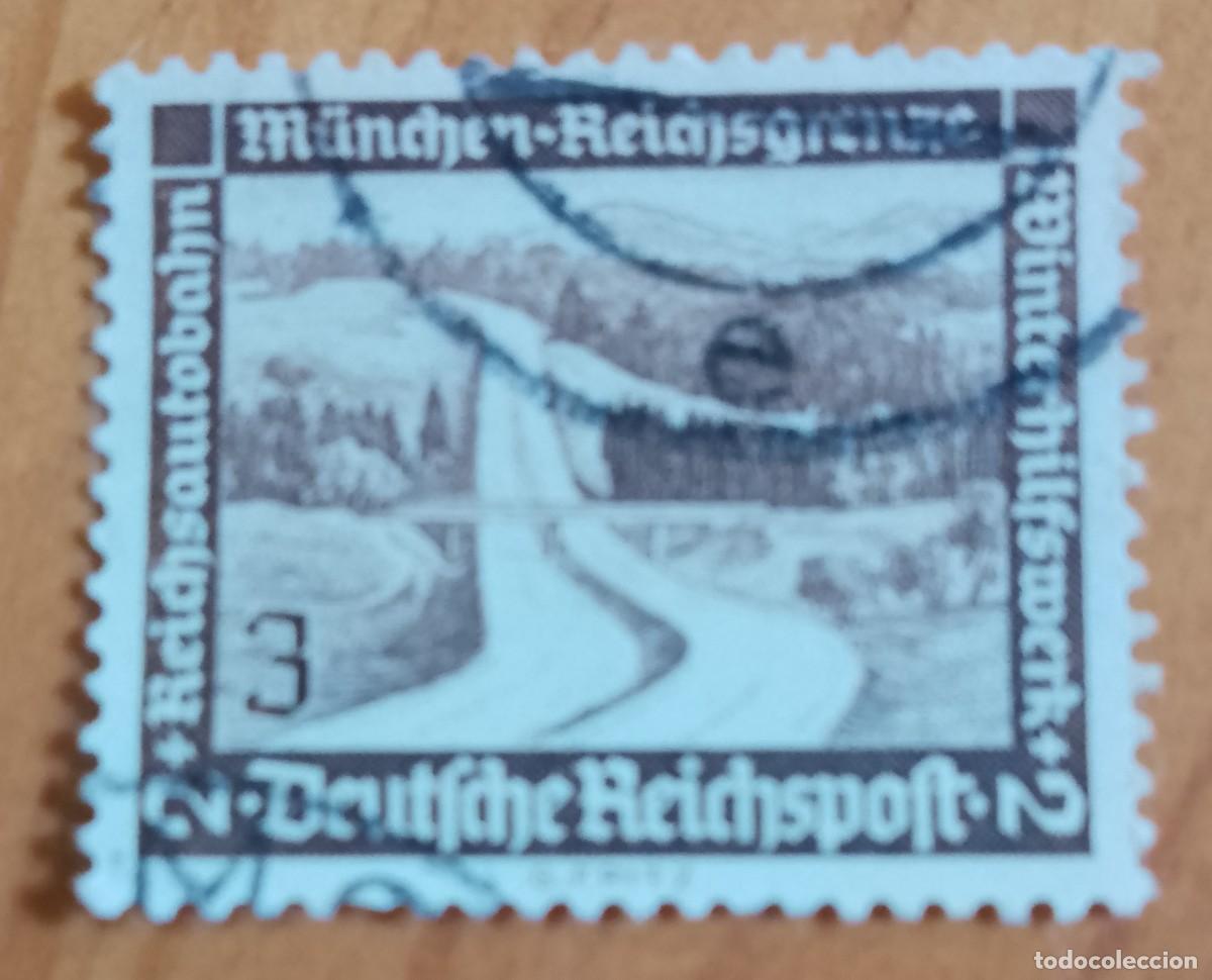 Sellos: V/F 3 - DEUTSCHES REICHSPOFT - AUTOVIA